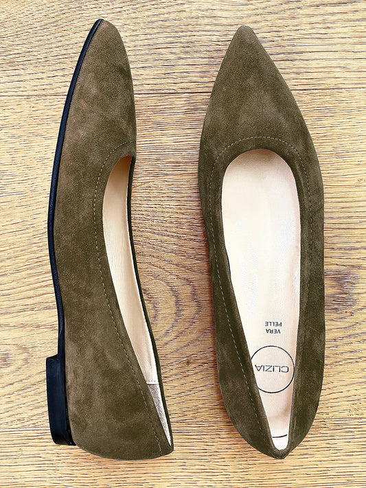 UMA KHAKI SUEDE