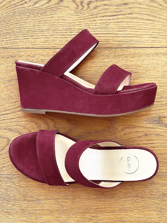 GAL BURGUNDY SUEDE