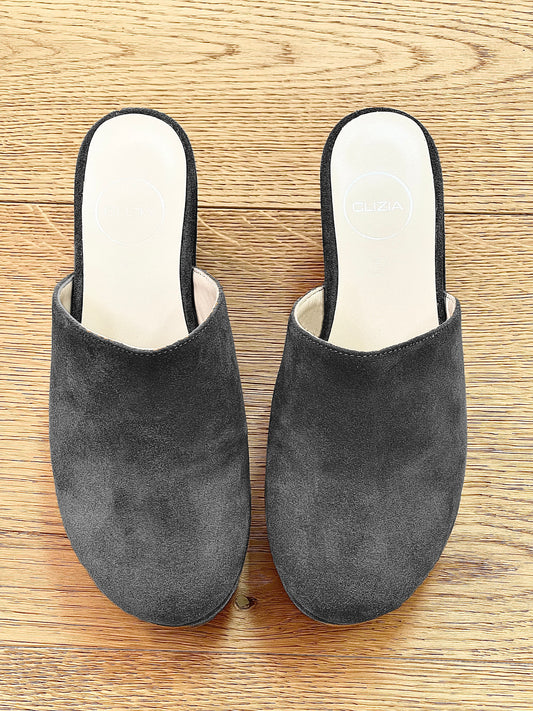 RAISSA GRAY SUEDE