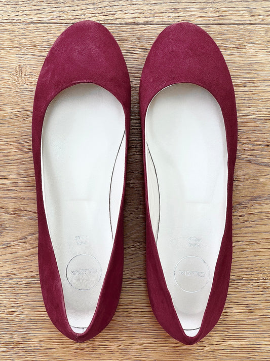 NOA BURGUNDY SUEDE