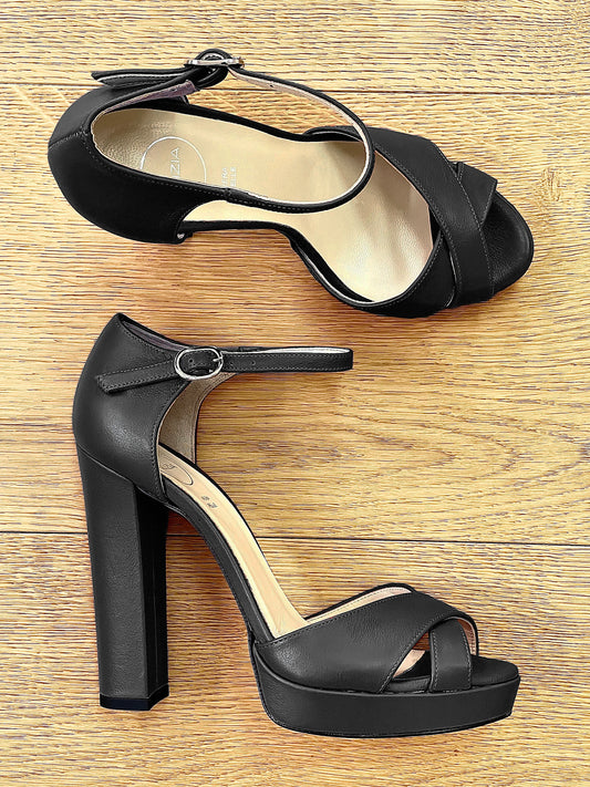 BRAIS LEATHER BLACK