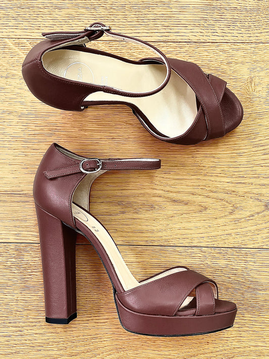BRAIS BROWN LEATHER