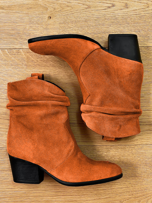NEMO ORANGE SUEDE