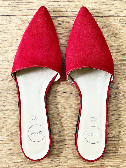 AINETT RED SUEDE