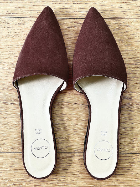 AINETT BROWN SUEDE