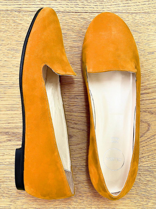 YELLOW SUEDE DOLORES