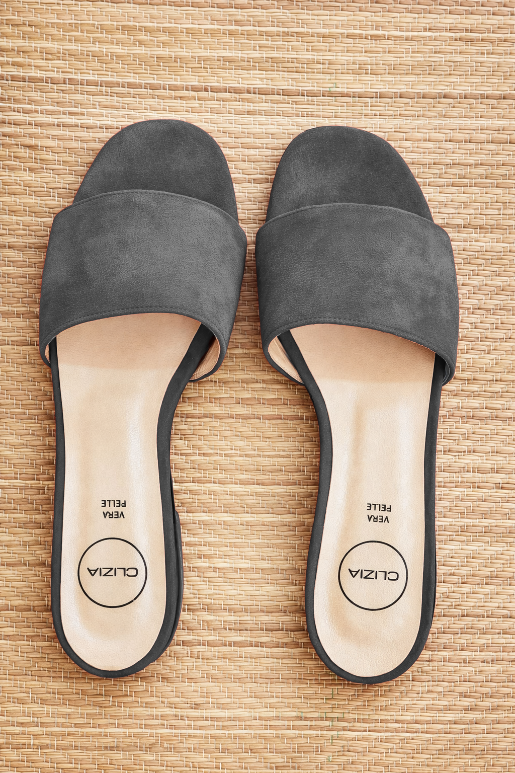 MANHATTAN GREY SUEDE