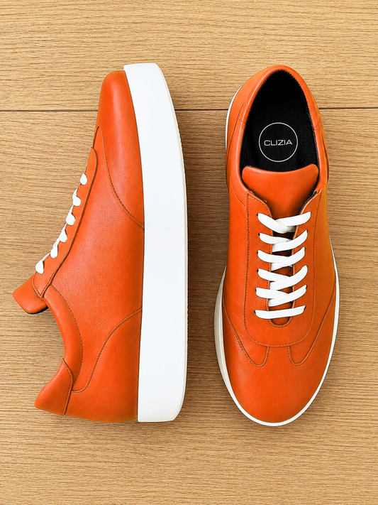 DELTA ORANGE LEATHER
