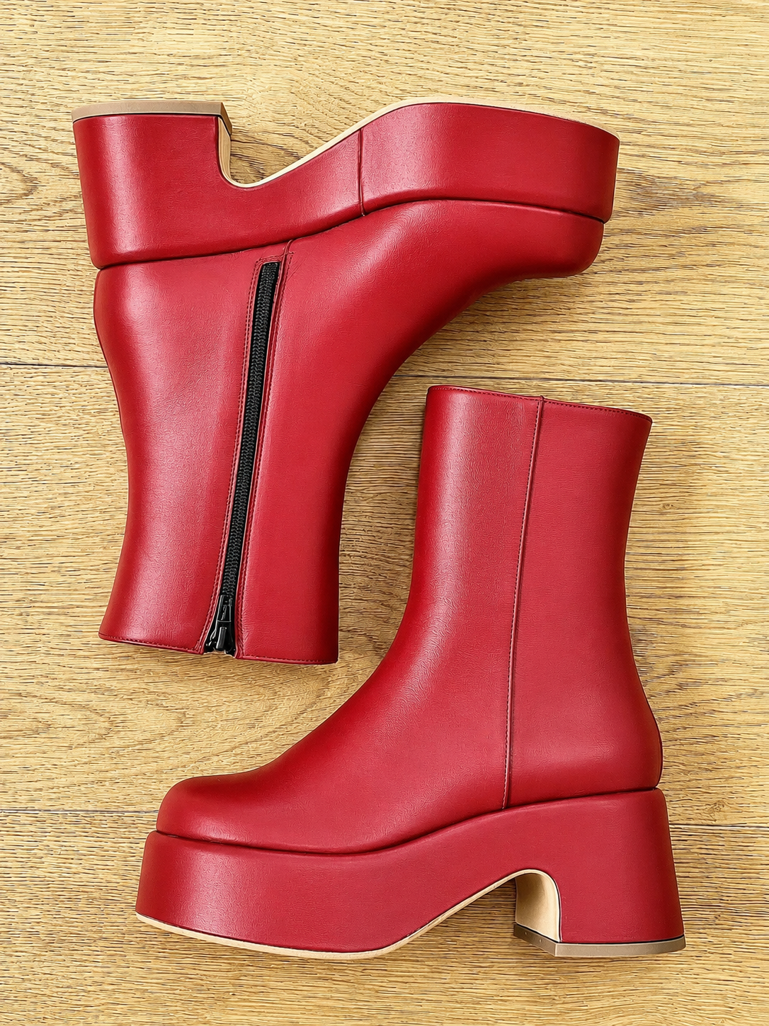 KURT RED LEATHER