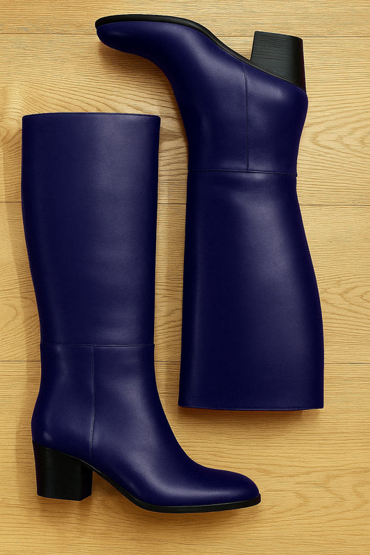 KINE BLUE LEATHER