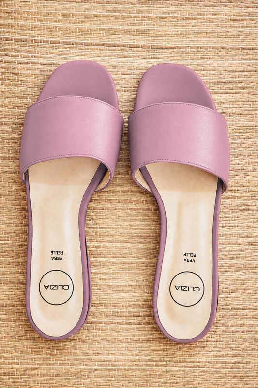 MANHATTAN LILAC LEATHER