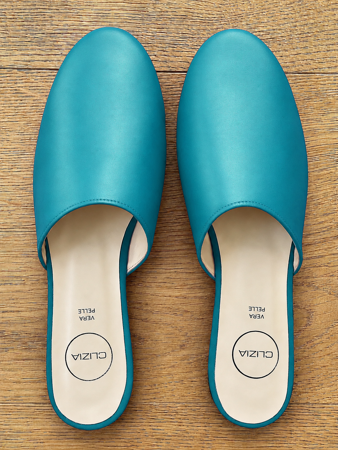 DARCY LEATHER BLUE