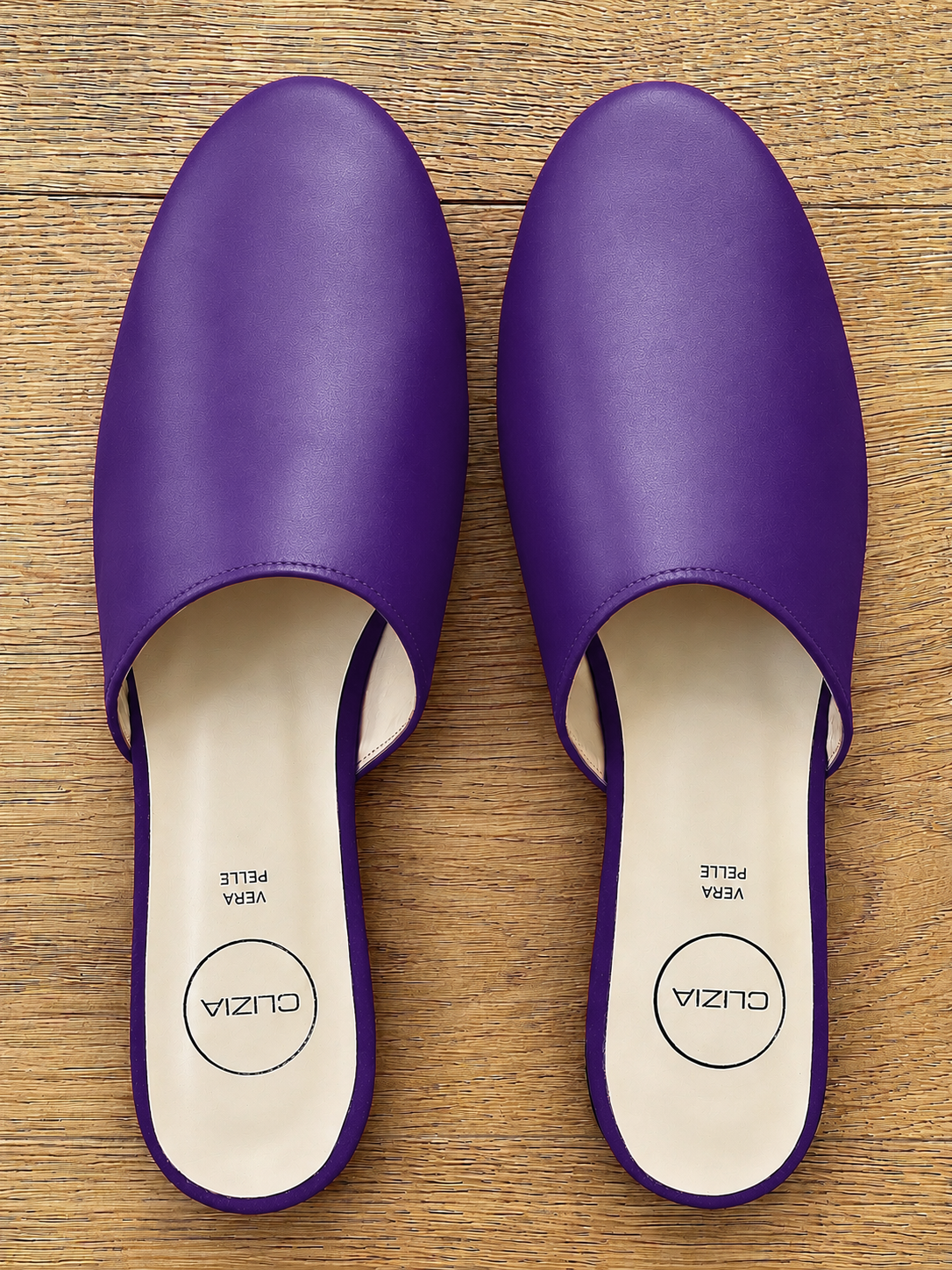 DARCY PURPLE LEATHER