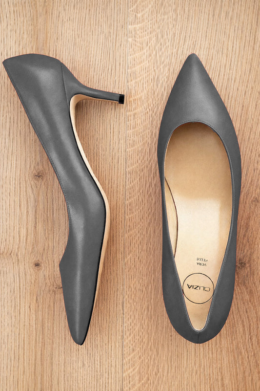 GAIA GREY LEATHER