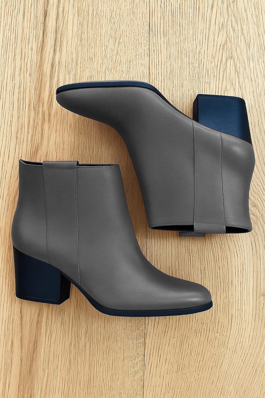 TESSA LEATHER GRAY