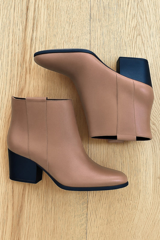 NUDE LEATHER TESSA