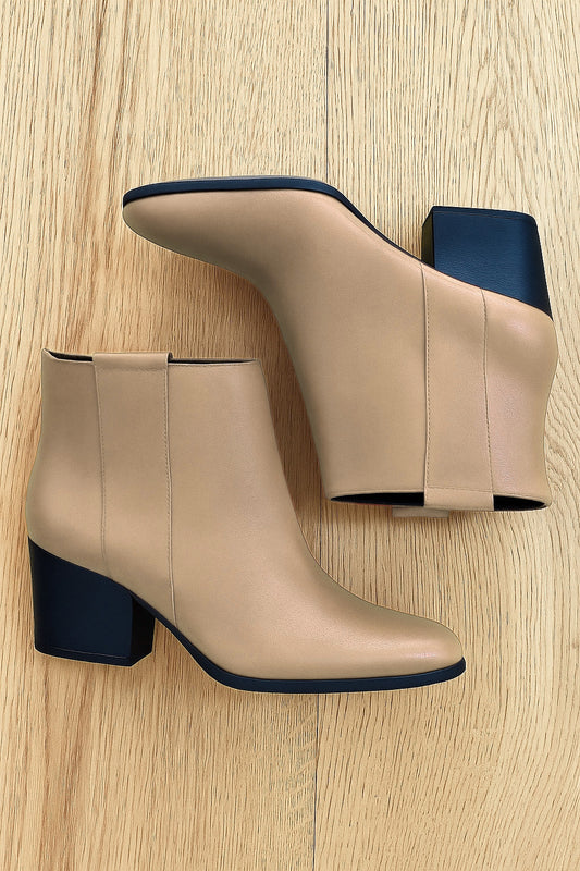 BEIGE LEATHER TESSA