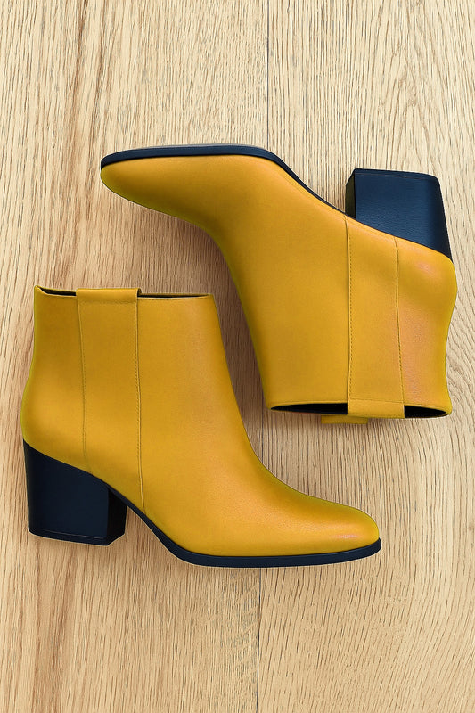 OCHRE LEATHER TESSA