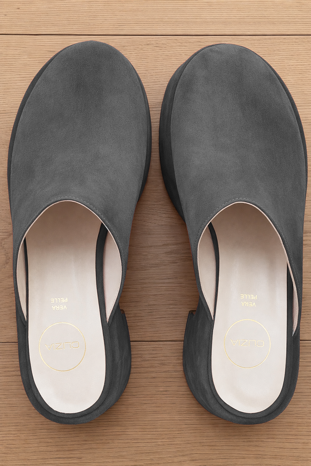 GRAY SUEDE BAO
