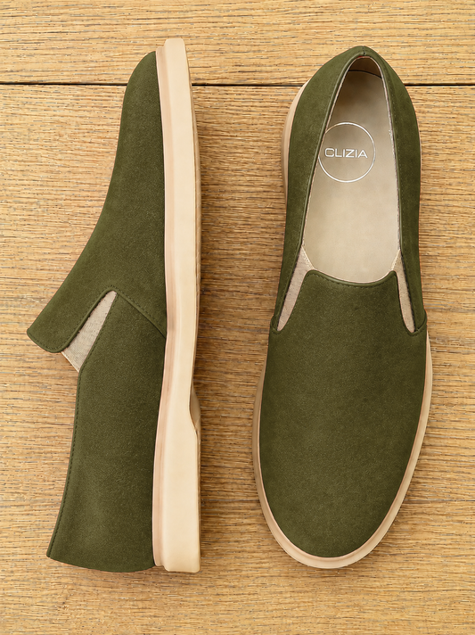FABIA KHAKI SUEDE