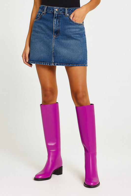 SVEN FUCHSIA LEATHER