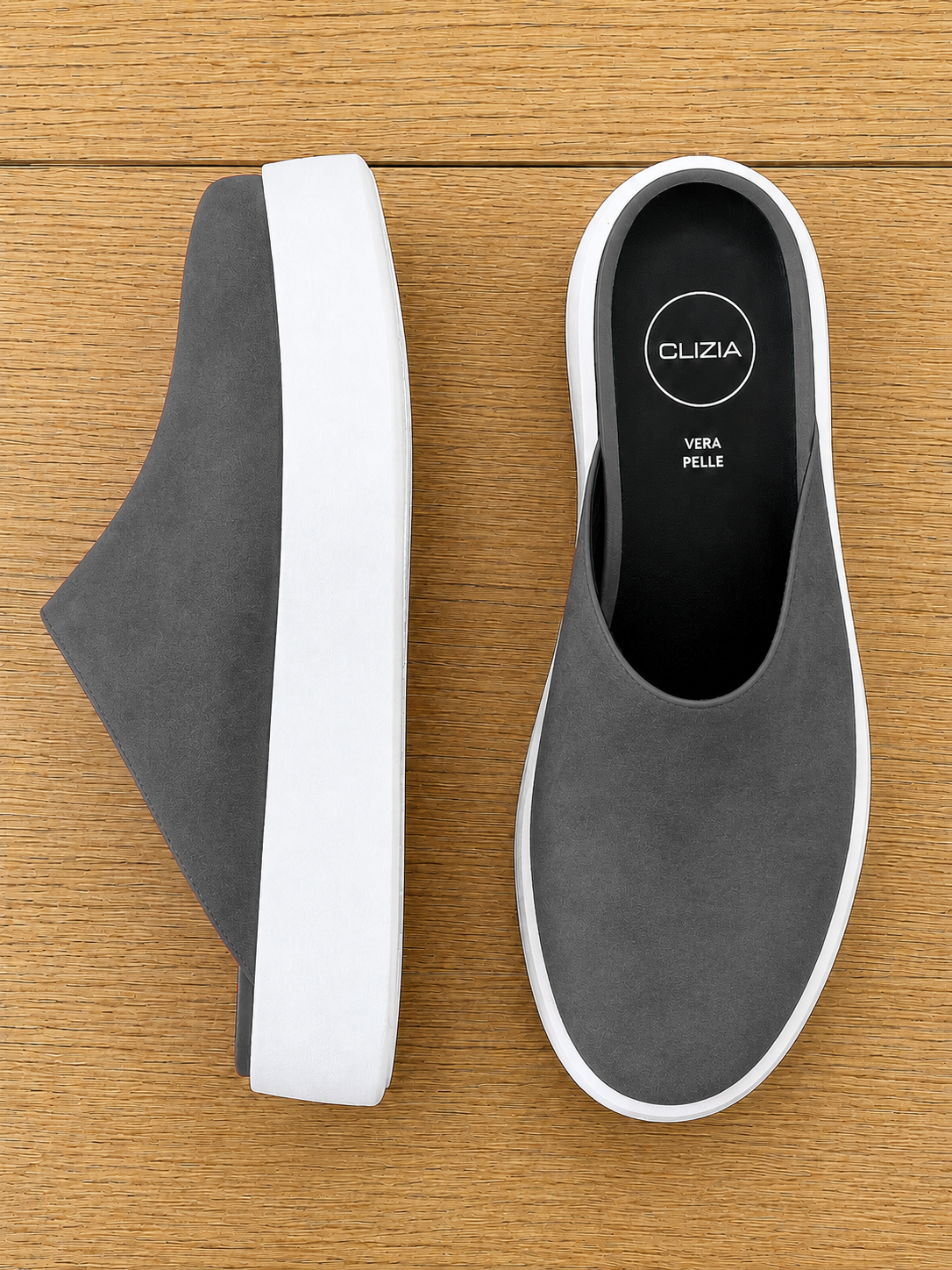 PHANG GRAY SUEDE