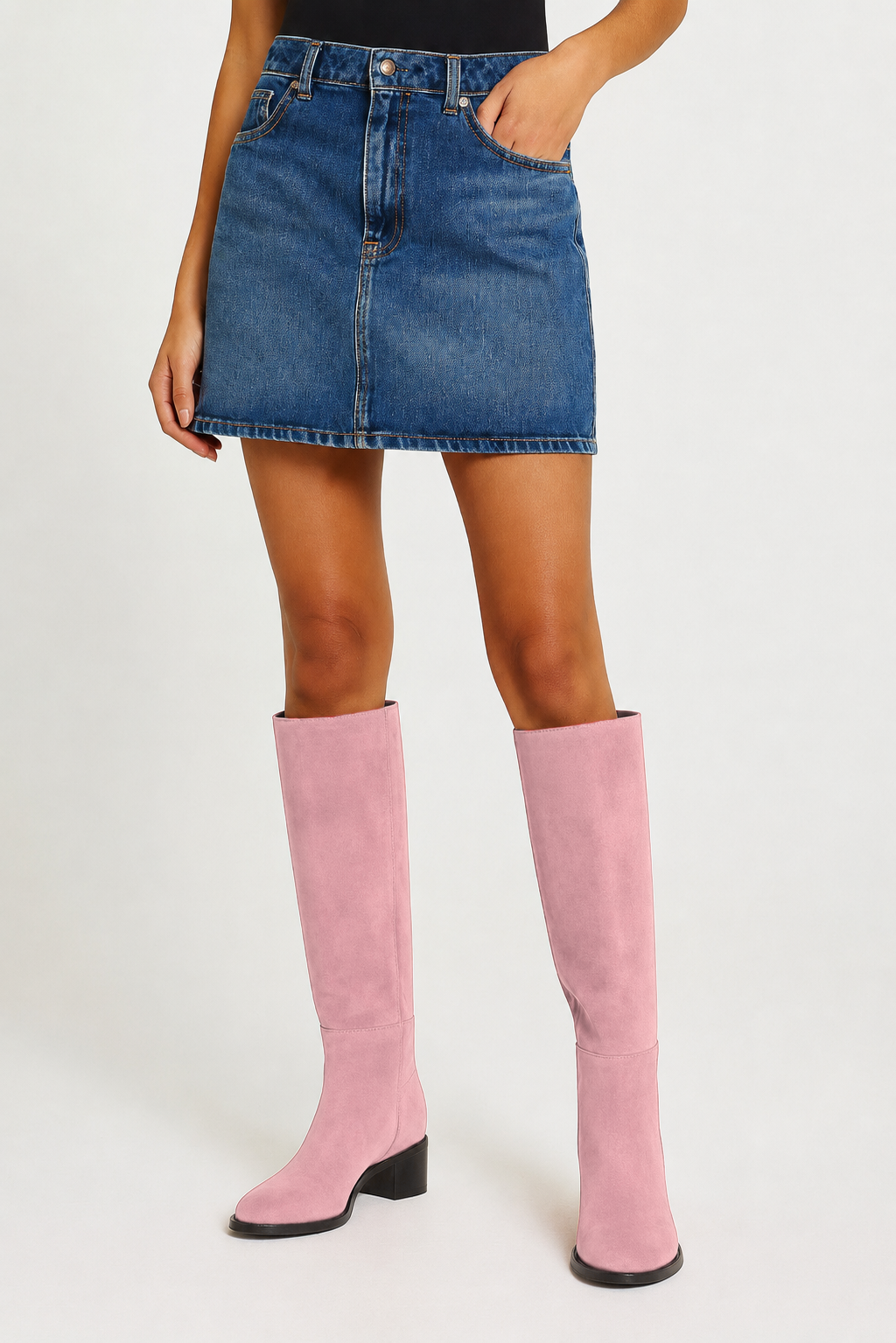 PINK SUEDE SVEN