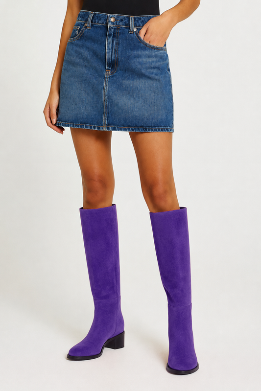 PURPLE SUEDE SVEN