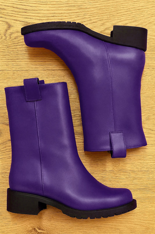 PURPLE LEATHER ATLAS