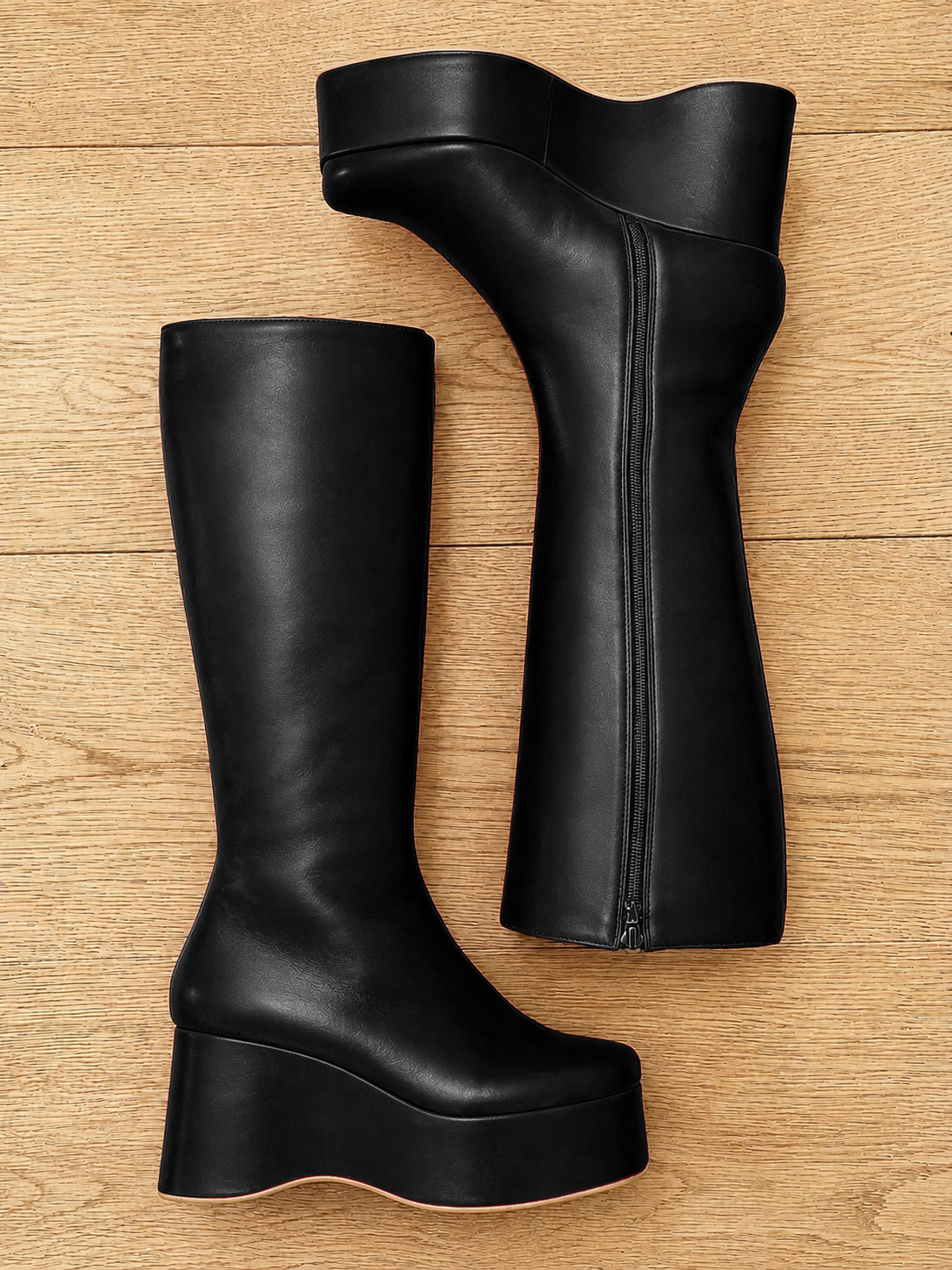 HIBA BLACK LEATHER