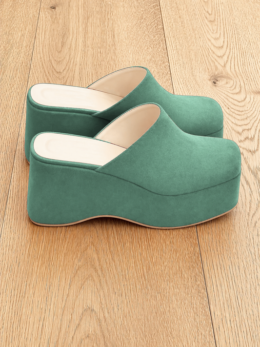 ZAC SUEDE AQUAMARINE