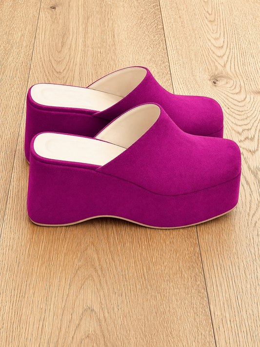 FUCHSIA SUEDE ZAC