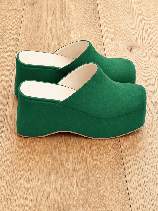 GREEN SUEDE ZAC