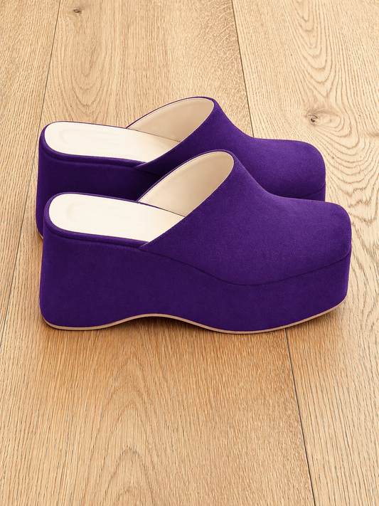 PURPLE SUEDE ZAC