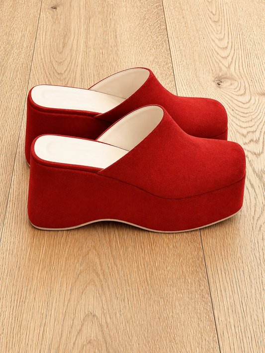 ZAC RED SUEDE