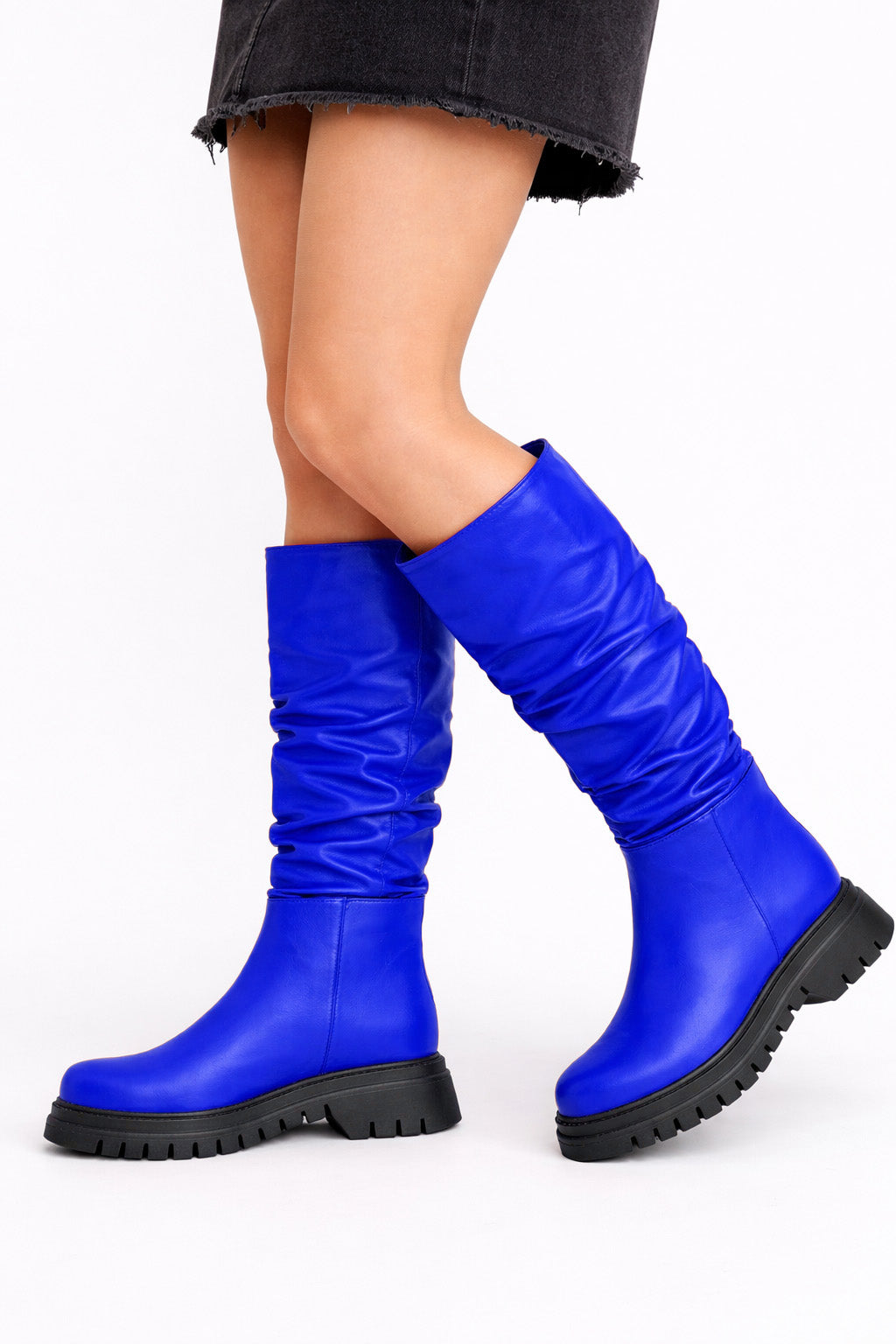 MORGAN BLUE LEATHER
