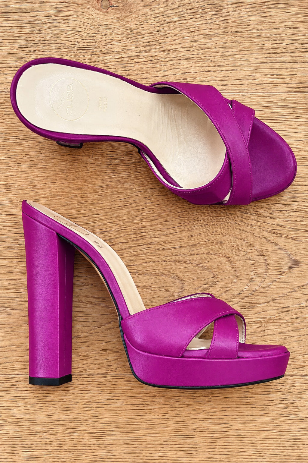 GAEL FUCHSIA LEATHER