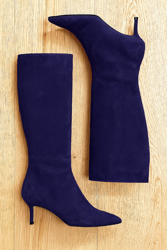 MELISSA BLUE SUEDE