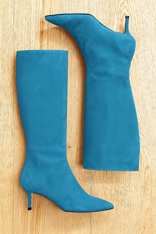 MELISSA SUEDE BLUE