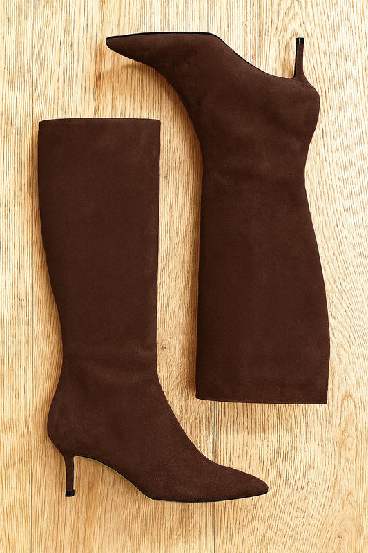 MELISSA BROWN SUEDE