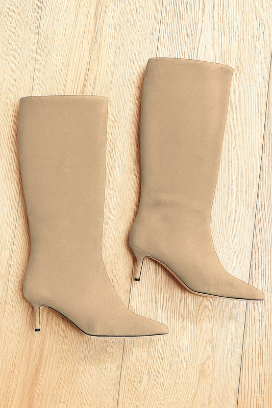 MELISSA BEIGE SUEDE