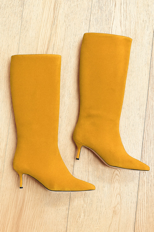 MELISSA OCHRE SUEDE