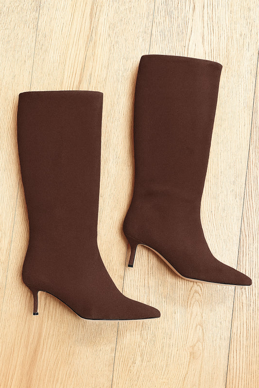MELISSA BROWN SUEDE