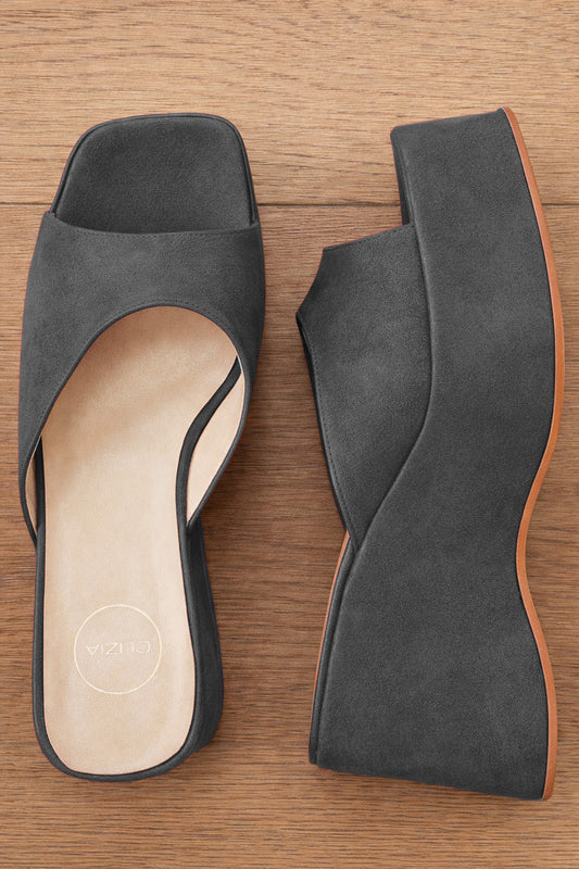 YUNA GREY SUEDE