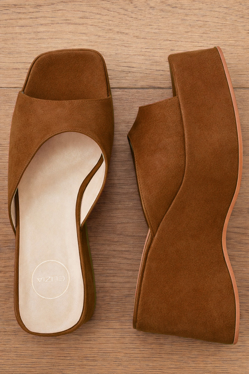 YUNA COGNAC SUEDE