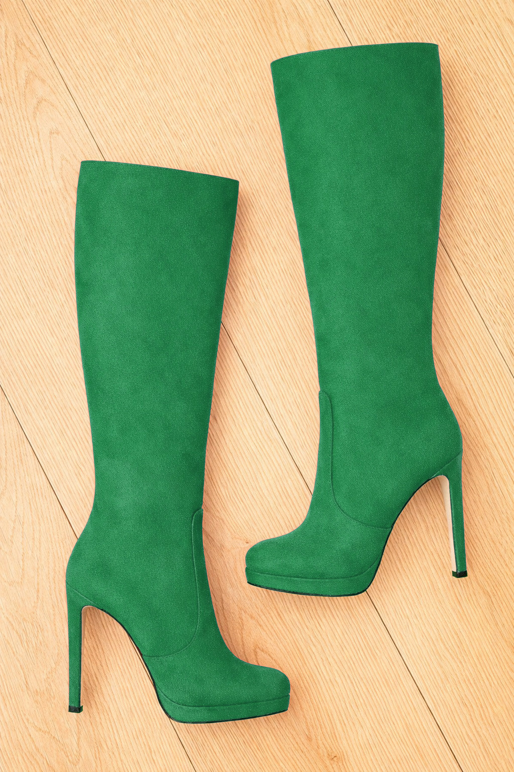 PRAGUE GREEN SUEDE