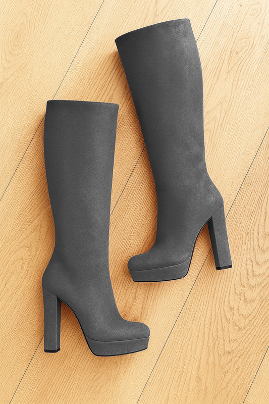 SAVANNAH GRAY SUEDE