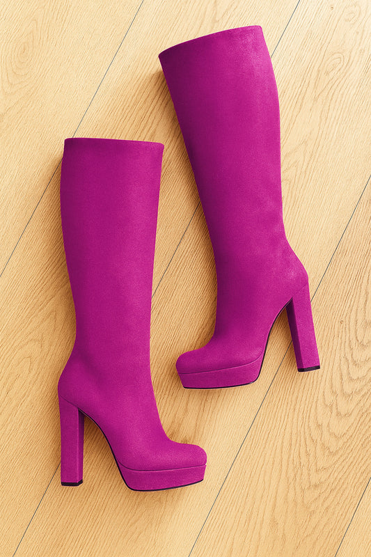 SAVANNAH FUCHSIA SUEDE
