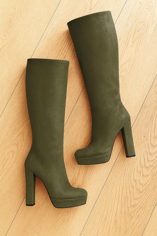 SAVANNAH KHAKI SUEDE