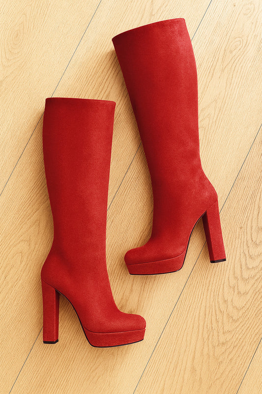 SAVANNAH RED SUEDE